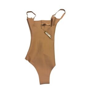 Skims size XXS open bust clay bodysuit - NWT